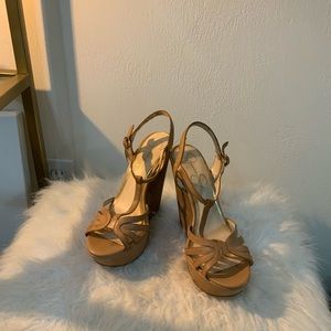 4 1/2 inch wooden wedge.